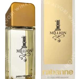 Paco Rabanne 1 Million After Shave Lotion 100ml  fles en verpakking