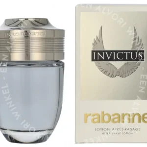 Paco Rabanne Invictus After Shave Lotion 100ml  fles en verpakking