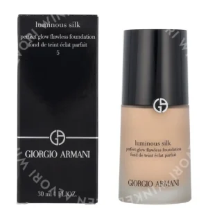 Armani Luminous Silk Foundation 30ml #5 fles en verpakking