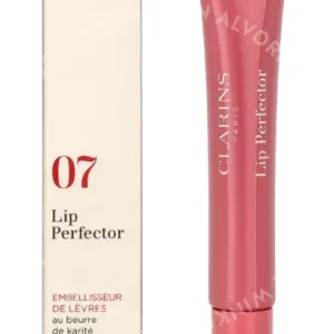 Clarins Instant Light Natural Lip Perfector 12ml #07 Toffee Pink Shimmer fles en verpakking