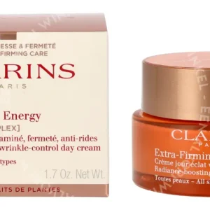 Clarins Extra-Firming Energy Day Cream 50ml All Skin Types fles en verpakking