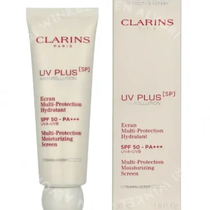 Clarins UV Plus [5P] Anti-Pollution Multi-Protection Screen 50ml  fles en verpakking
