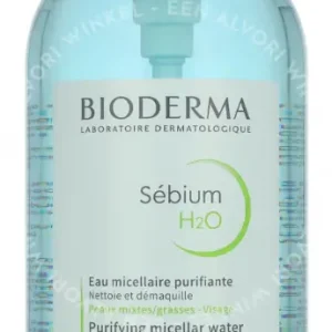 Bioderma Sebium H2O With Pump Combination/Oily Skin 500ml  fles