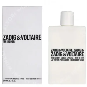 Zadig & Voltaire This Is Her! Body Lotion 200ml  fles en verpakking