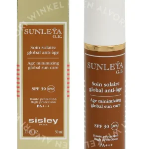 Sisley Sunleya G.E. Global Anti-Age Sun Care SPF30 50ml  fles en verpakking