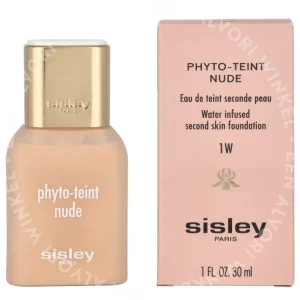 Sisley Phyto-Teint Nude Water Infused Second Skin Found. 30ml 1W Cream fles en verpakking