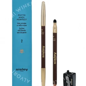 Sisley Phyto Khol Perfect Eyeliner 1.2g #02 Brown - With Blender And Sharpener fles en verpakking