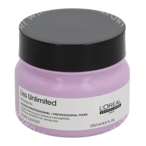 L'Oreal Serie Expert Liss Unlimited Mask 250ml For Unruly Hair verpakking