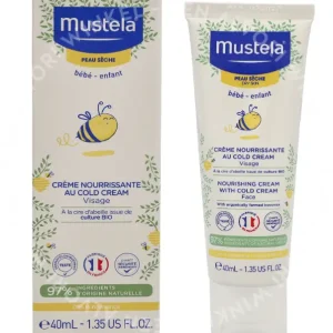 Mustela Bebe Nourishing Cream With Cold Cream 40ml fles en verpakking