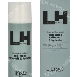 Lierac Homme Anti-Ageing Fluid 50ml Face & Eyes fles en verpakking