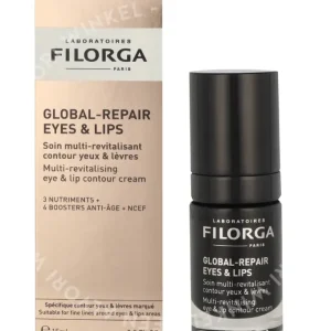 Filorga Global-Repair Eyes & Lips Eye & Lip Contour Cream 15ml Multi-Revitalising fles en verpakking
