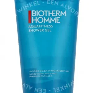 Biotherm Homme Aquafitness Shower Gel 200ml Revitalizing Shower Gel  Body And Hair verpakking