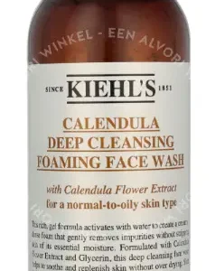 Kiehl's Calendula Deep Cleansing Foaming Face Wash 230ml For A Normal-To-Oily Skin Type verpakking