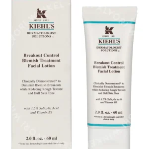 Kiehl's D.S. Breakout Control Blemish Treatm. Facial Lotion 60ml  fles en verpakking