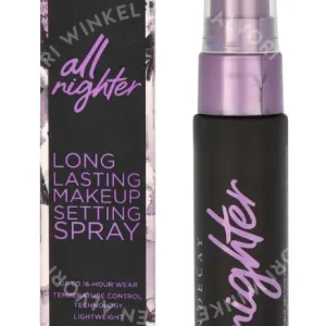 Urban Decay All Nighter Makeup Setting Spray 30ml  fles en verpakking