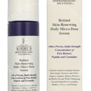 Kiehl's Retinol Skin-Renewing Daily Micro-Dose Serum 50ml  fles en verpakking