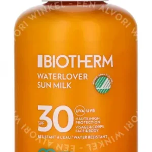 Biotherm Waterlover Sun Milk w/Pump SPF30 200ml Face & Body verpakking