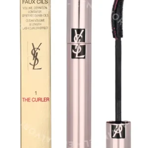YSL MVEFC The Curler Mascara 6.6ml #1 Rebellious Black fles en verpakking