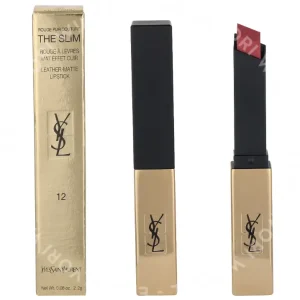 YSL Rouge Pur Couture The Slim Lipstick 2.2g #12 Nu Incongru fles en verpakking
