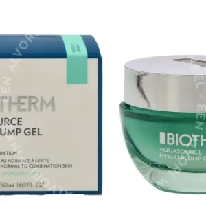 Biotherm Aquasource Hyalu Plump Gel 50ml  fles en verpakking