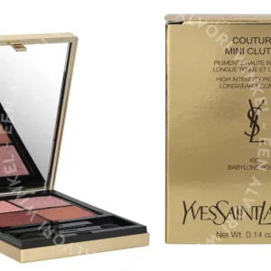 YSL Couture Mini Clutch Eye Shadow Palette 4g #400 Babylone Roses fles en verpakking