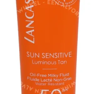 Lancaster Sun Sensitive Oil-Free Milky Fluid SPF50 50ml Water Resistant fles