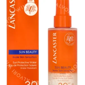 Lancaster Sun Beauty Sun Protective Water SPF30 150ml  fles en verpakking