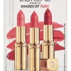 L'Oreal Color Riche Lipstick Trio 14.4ml Nude 235/Violet Saturne 214/Rose Tendre 303 verpakking