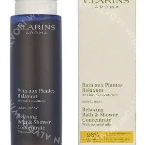 Clarins Relax Bath & Shower Concentrate 200ml  fles en verpakking