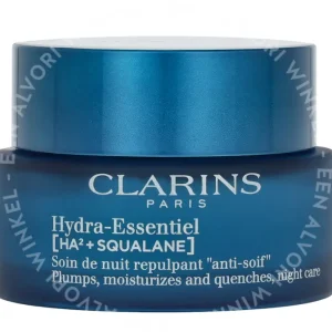 Clarins Hydra-Essentiel Night Cream 50ml All Skin Types fles