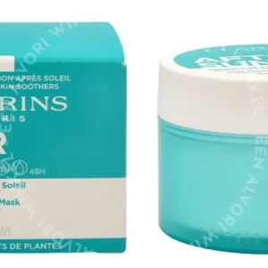 Clarins After Sun SOS Sunburn Soother Mask 100ml Face And Body fles en verpakking
