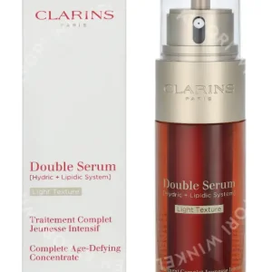 Clarins Double Serum Light Texture 50ml  fles en verpakking