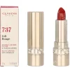 Clarins Joli Rouge Satin Lipstick 3.5g #737 Spicy Cinnamon fles en verpakking