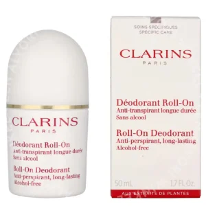 Clarins Roll-On Deodorant 50ml Anti-Perspirant