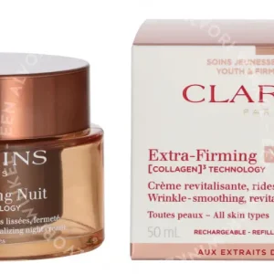 Clarins Extra Firming Night Cream 50ml All Skins fles en verpakking