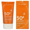 Clarins Youth-Protecting Sunscreen SPF50+ 150ml Body fles en verpakking