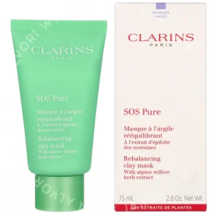Clarins SOS Pure Mask 75ml  fles en verpakking