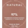 Black Up Mat Finish Foundation 30ml #01 verpakking