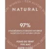 Black Up Mat Finish Foundation 30ml #08 verpakking