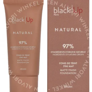 Black Up Mat Finish Foundation 30ml #10 fles en verpakking
