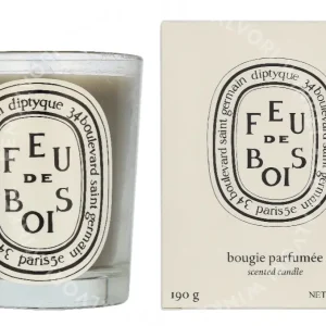 Diptyque Feu De Bois Scented Candle 190g  fles en verpakking