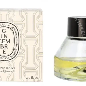Diptyque Gingembre Hourglass Diffuser - Refill 75ml  fles en verpakking