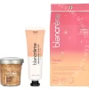 Blancreme Hand Cream Duo 70ml Hand Cream 30ml/Scrub 40ml - Peach/Apricot fles en verpakking