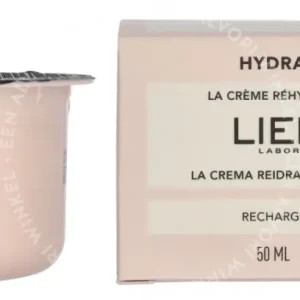 Lierac Hydragenist The Rehydrating Radiance Cream Refill 50ml  fles en verpakking