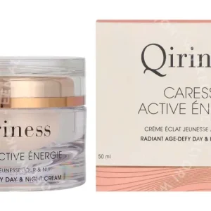 Qiriness Caresse Active Energie Rad. Age-Defy Day &Night Cr. 50ml  fles en verpakking