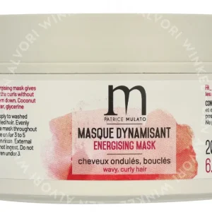P. Mulato Energising Treatment Mask 200ml Curly Hair fles
