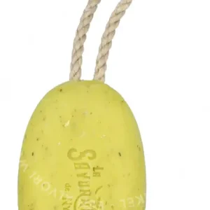 La Savonnerie De Nyons Exfoliating Rope Soap 220g Verbena Leaves fles