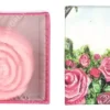 La Savonnerie De Nyons Extra Gentle Soap Set 150g 3x50gr - Rose fles en verpakking