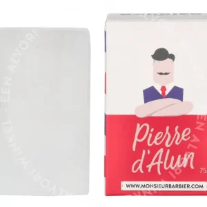 Monsieur Barbier Alum Stone 75g  fles en verpakking