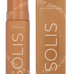 Cocosolis Solis Self-Tanning Foam 200ml Medium fles en verpakking